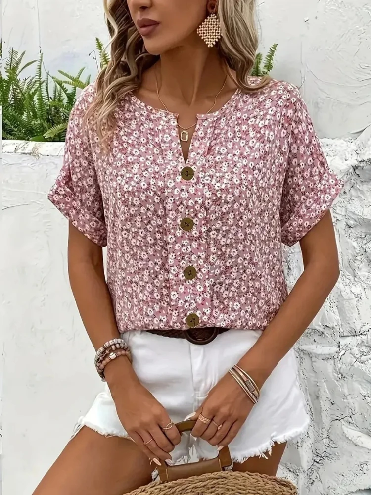 Korean Lifestyle - Plus size camisas femininas 2025 primavera