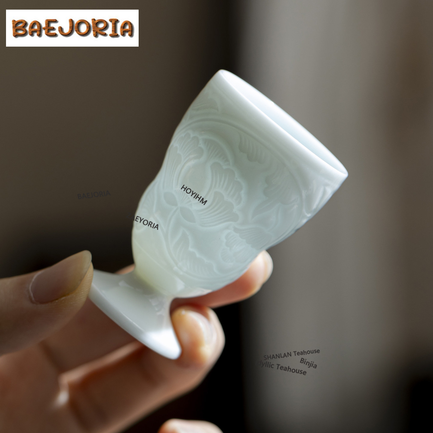 Celadon Ceramic Cup - BAEJORIA 25ml Xícara de Chá Celadon