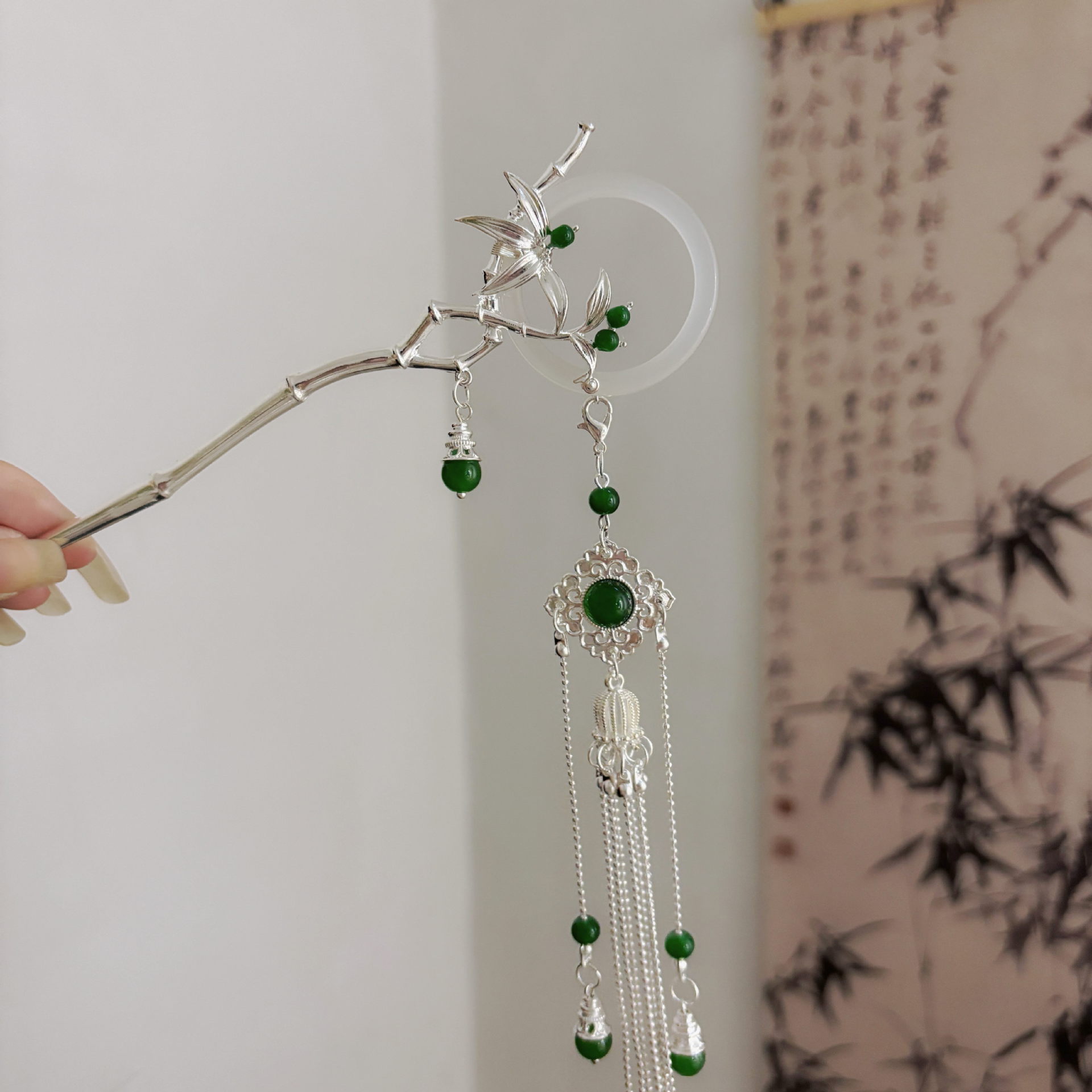 Grampo de cabelo estilo chinês - Hanbok Hair Pin avaliação e preço