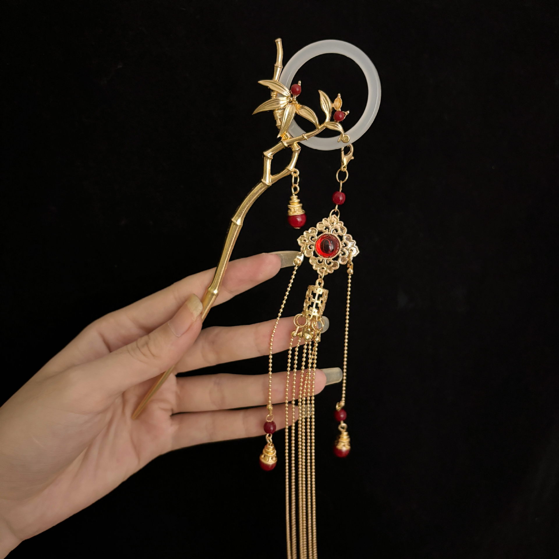 Grampo de cabelo estilo chinês - Hanbok Hair Pin avaliação e preço
