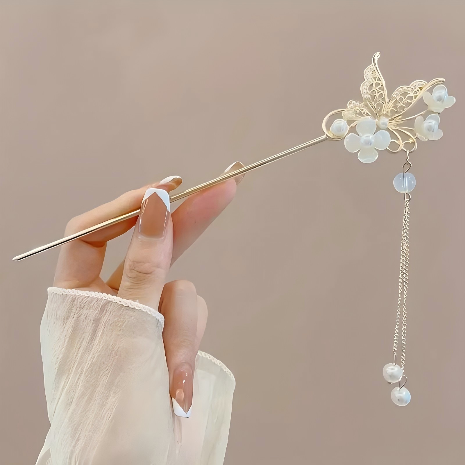 1/6 pçs elegante estilo chinês - Hanbok Hair Pin avaliação e preço