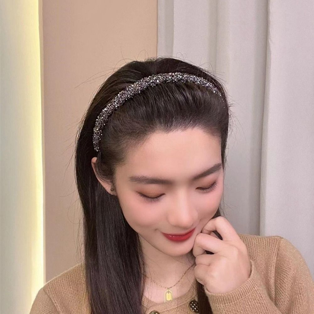 Headband de strass plástico, b - Korean Lifestyle avaliação e preço