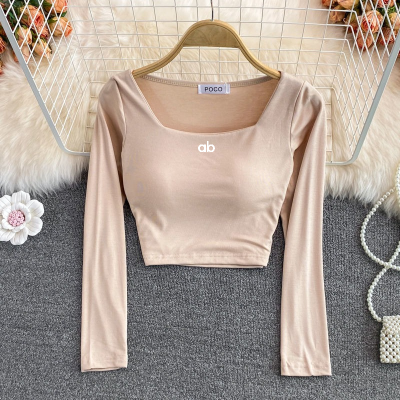 Camiseta feminina de manga com - Korean Lifestyle avaliação e preço
