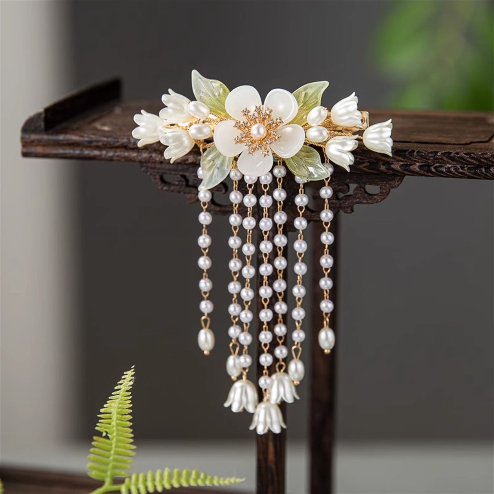 Grampo de cabelo com borla de  - Hanbok Hair Pin avaliação e preço