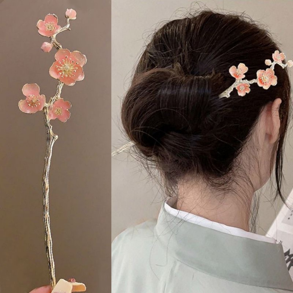 Paus de Cabelo de Liga Metálic - Hanbok Hair Pin avaliação e preço