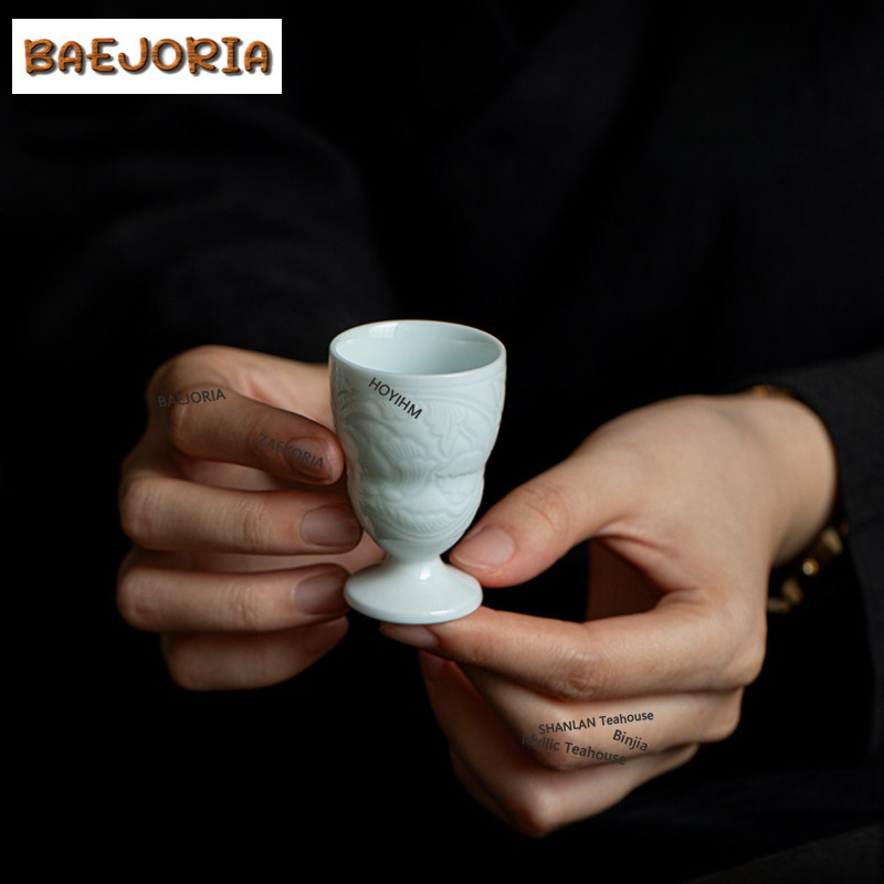 BAEJORIA 25ml Xícara de Chá Ce - Celadon Ceramic Cup avaliação e preço